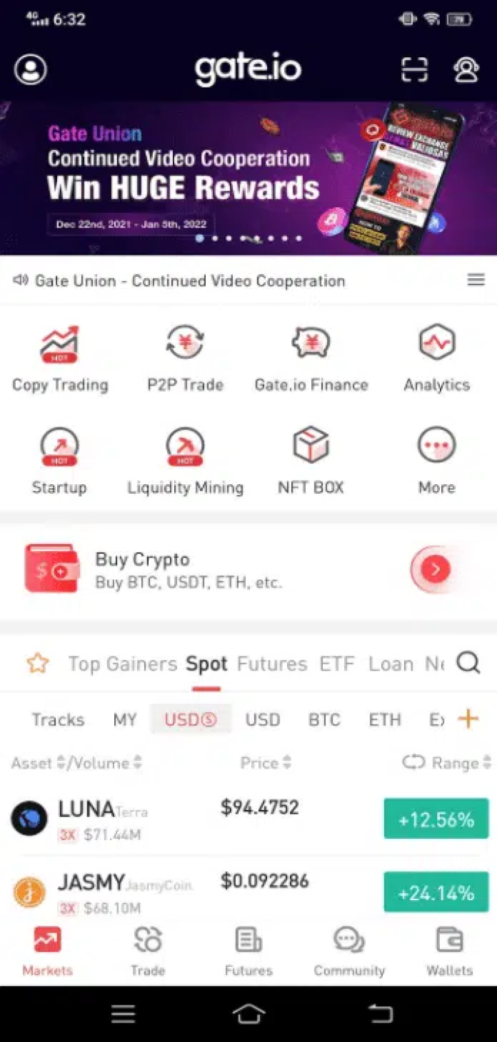 Gate.io官方账户登录